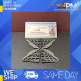 Gray model underwing pylon set, four lattice pieces for scale aircraft detailing