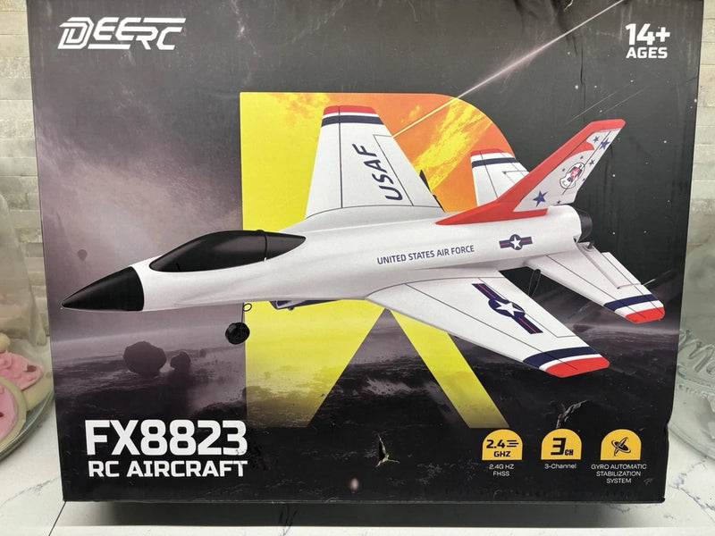 DEERC FX8823 RC Aircraft ?C 2.4GHz | 3-Channel | Gyro Stabilized | READY TO FLY