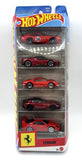 Hot Wheels 2026 - Ferrari 5 Pack - Dino, SF90, GTB4, F40, 12Cilindri - Red