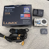 Panasonic LUMIX DMC-TZ3 7.2MP Digital Camera Untested/ For Parts Only