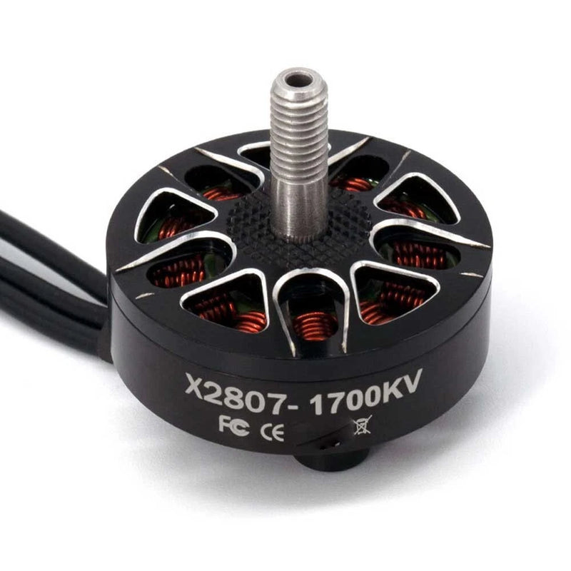 2-6S X2807 Brushless Motor for RC FPV Racing Drone 1700KV 4mm
