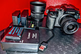 PANASONIC LUMIX G7 4K Mirrorless Camera, with LUMIX 14-42mm and 25mm Prime Lens