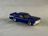 Hot Wheels 1969 Mercury Cougar Eliminator 2009 New Models Blue 5SPs