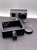 GoPro Hero3 White 5MP Action Camera CHDHE-301 With Holder And Lens Cap