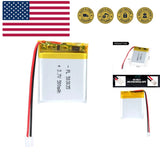 3.7V 500mAh 503035 Lipo Battery Rechargeable Lithium Polymer ion Battery Pack... Battery