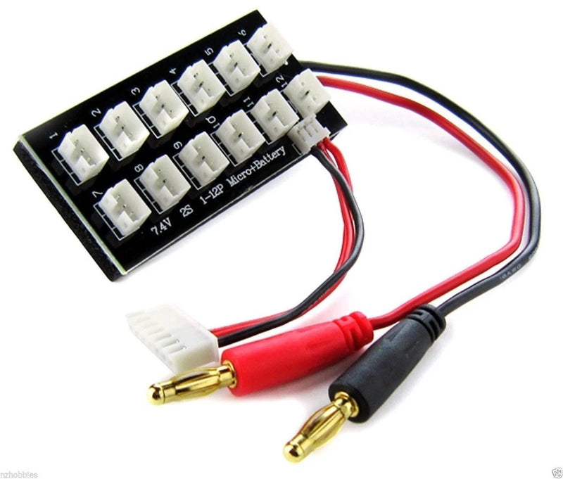 Paraboard Parallel Charging Board UMX Blade 130x Lipo Battery (Common Sense RC) Battery