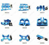 Aluminum metal upgrade Parts For LC Racing EMB-TGH 1/14 4WD Truggy rc Car Blue