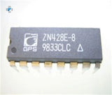 2pcs GPS ZN428E-8 DIP-16 8-BIT LATCHED INPUT D-A CONVERTER RH