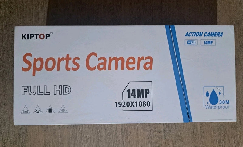 KIPTOP Sport Action camera WIFI Full HD 14MB - NEW AND BOXED