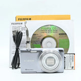Fujifilm FinePix JZ250 Silver Digital Camera Battery Charge [Near Mint]