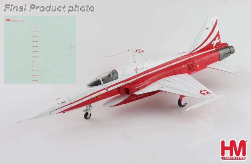 HOBBY MASTER HA3379 1/72 F5E Patrouille Suisse 2025 Diecast