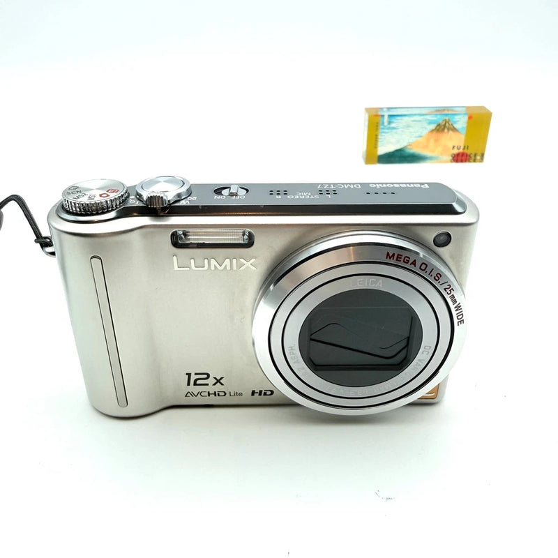Panasonic LUMIX DMC-TZ7 10.1MP Compact Digital Camera 12x Zoom Silver Japan