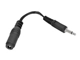 DC Barrel Plug Adapter 2.1x5.5mm to 3.5mm Mono Converter Power Cable 18AWG Converter