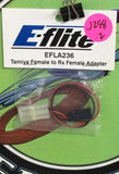 E-flite Adapter : Tamiya Battery to Receiver Female Device EFLA236 Orignal NIP Converter