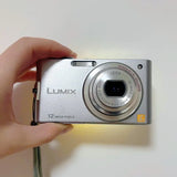Panasonic LUMIX DMC-FX60 12MP Silver Compact Digital Camera 100% Work