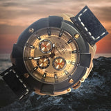 Invicta Signature II, 46MM, BK/ROSE CHRONOGRAPH, MODEL 7291,NEW (NEEDS BATTERY). Battery