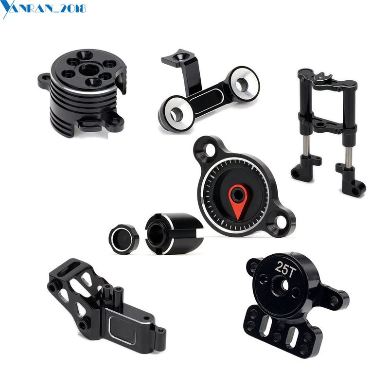 1/8 Aluminum Saver/Light Mount /Shock Fork/Steering Post for RC CAR Tamiya T3-01