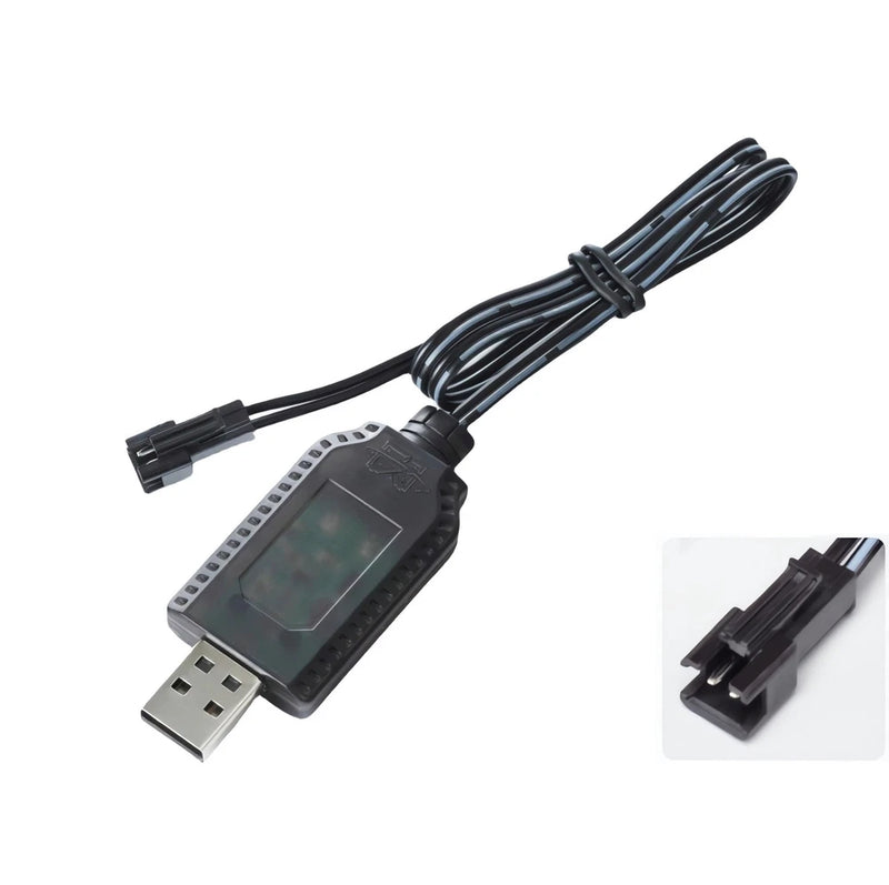 Aliwisdom Universal RC Battery Charger Cable with SM 2 Pin Connector Plug for 7. Battery