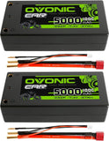 Lipo Battery 5000mAh 100C 7.4V 2S RC Battery with Dean T Connector for RC Plane Battery