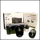 Panasonic LUMIX ZS60 18.0 MP Digital Camera - Black 16GB SD Card Charger Cable
