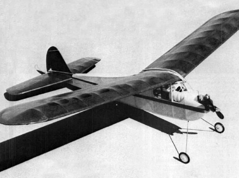 1/2A Brigidier - Designed by Jim Reynolds RC Airplane Short Kit + Plan
