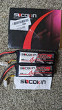 SOCOKIN 3S Lipo Battery 5200mAh 11.1V 120C with EC5 Connector Hard Case Battery