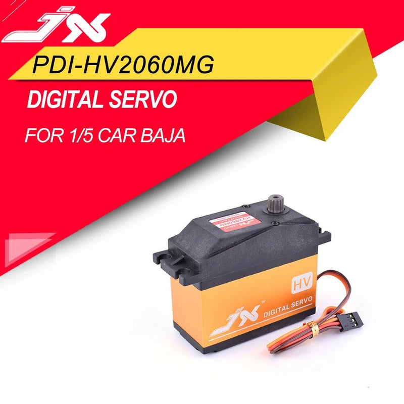 JX PDI-HV2060MG 6-7.4V 62KG Metal Gear High Voltage Core Digital For 1/5 RC Car