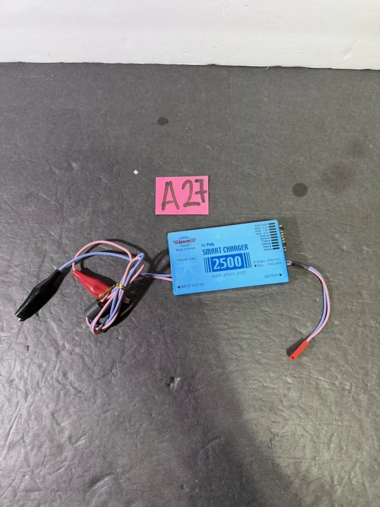Apache Li-Poly Smart Charger 2500 Li-Po Battery Charger Battery