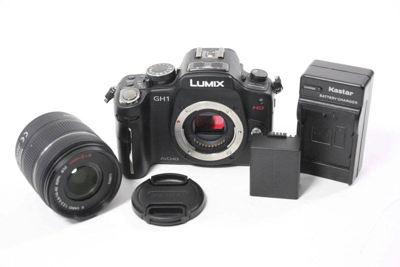 Panasonic Lumix GH1 Digital Mirrorless Camera with 14-42mm f/3.5-5.6 G Varios Me