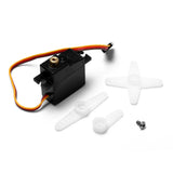 Durable Metal Steering Gear Servo Set for Military Truck RC Car Spare Parts