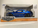 JADA BIGTIME BTM 2006 FORD MUSTANG GT BLUE 1:24 DIECAST MODEL CAR NIB  #93