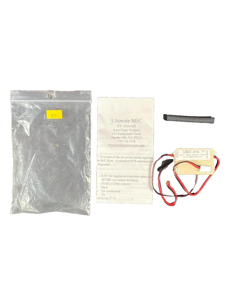 Ultimate BEC 6V Aircraft Input 6 40 Volt DC Output 3 5 Amps
