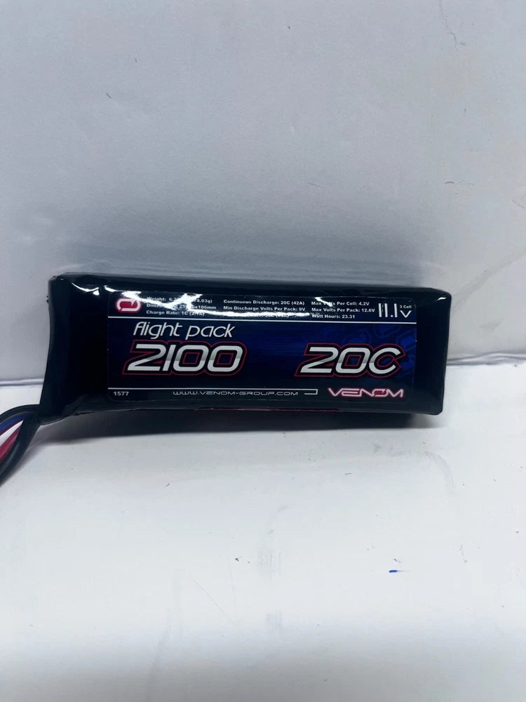 Venom 3S 2100mah Lipo Flight Pack Battery Helicopter Battery