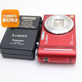 Panasonic Lumix DMC-ZX1 Red Compact Digital Camera Used Excellent Condition