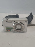 Fujifilm FinePix J110w  Digital Camera Silver w/ Charger, Battery