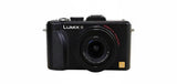 Panasonic LUMIX DMC-LX5 10.1MP 3.8X Optical Zoom Digital Camera Black 90% New