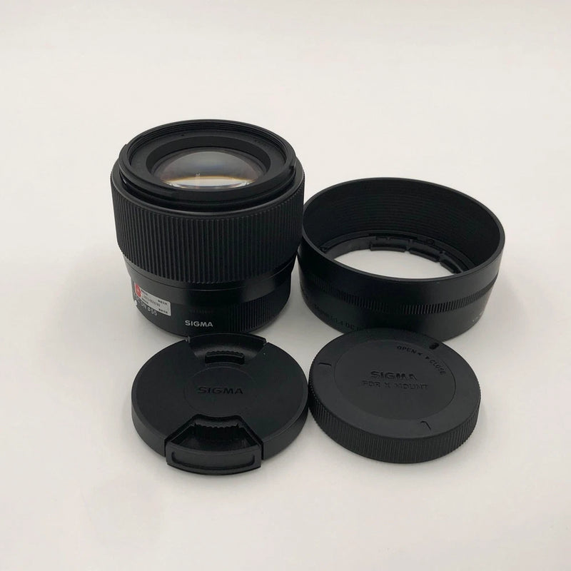 Sigma 56mm f/1.4 DC DN Camera Lens with Hood for Fujifilm X Mount Excellent