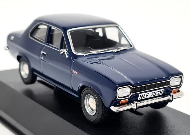 Vanguards 1/43 Ford Escort MK1 1300 GT Marine Blue Diecast Scale Model Car