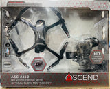 Ascend Aeronautics ASC-2450 Premium HD Video Drone with Optical Flow Technology