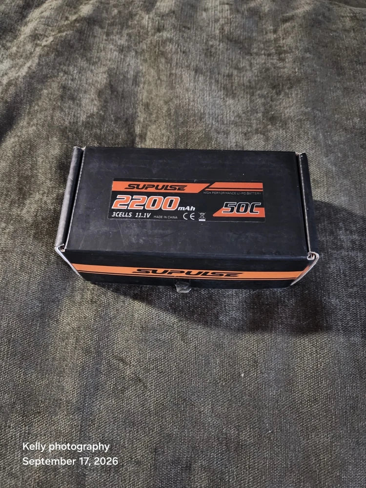 Supulse 2200 mAh 3cell 11.1v Lipo Battery for RC Hobby NEW Battery