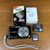 Panasonic LUMIX DMC-FH27 16MP Digital Camera Tested W/Battery, Charger & SD Card
