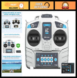 6CH RC Transmitter & Receiver 2.4GHz for SU27 Drone, Multirotor, Helicopter, Car