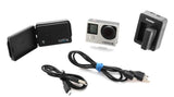 Go Pro Hero4 4K Digital Camera W/ Lots of Extras