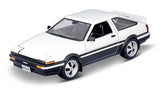 1986 Toyota Sprinter Trueno AE86 1/24 Scale Diecast Model by Maisto - WHITE