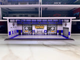 M2 Square Body Syndicate Theme Diorama For 1:64 Scale Model Garage LED Lighting!
