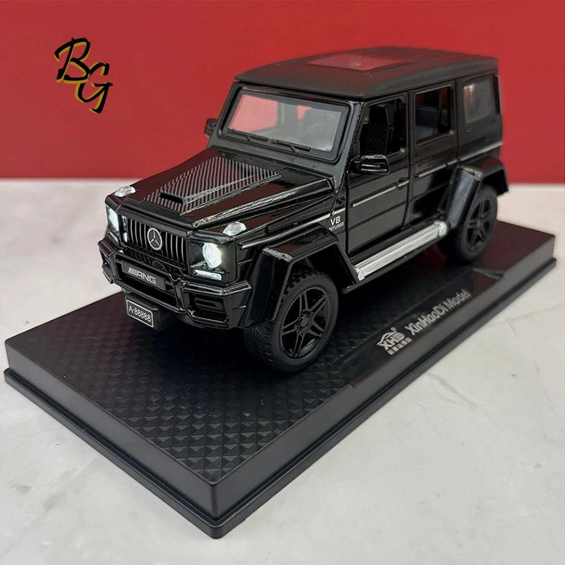 2020 Mercedes G63 AMG 1:32 Scale Diecast Model - Black With Box & Display