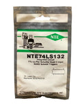 NTE74LS132 IC TTL-Lo Pwr Schottky Quad 2-Input NAND Schmitt Triggers DIP14