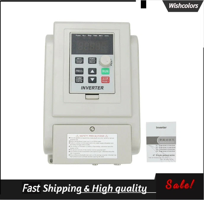 1.5KW Variable Frequency Drive Inverter VFD Single Phase Input 3-Phase Output