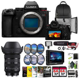 Panasonic Lumix S5II Mirrorless Camera + Sigma 24-70mm DN II Art Lens + More