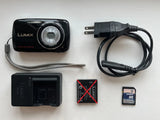 Panasonic Lumix DMC-S1 Compact Digital Camera - Black Gloss (TESTED) +4gb